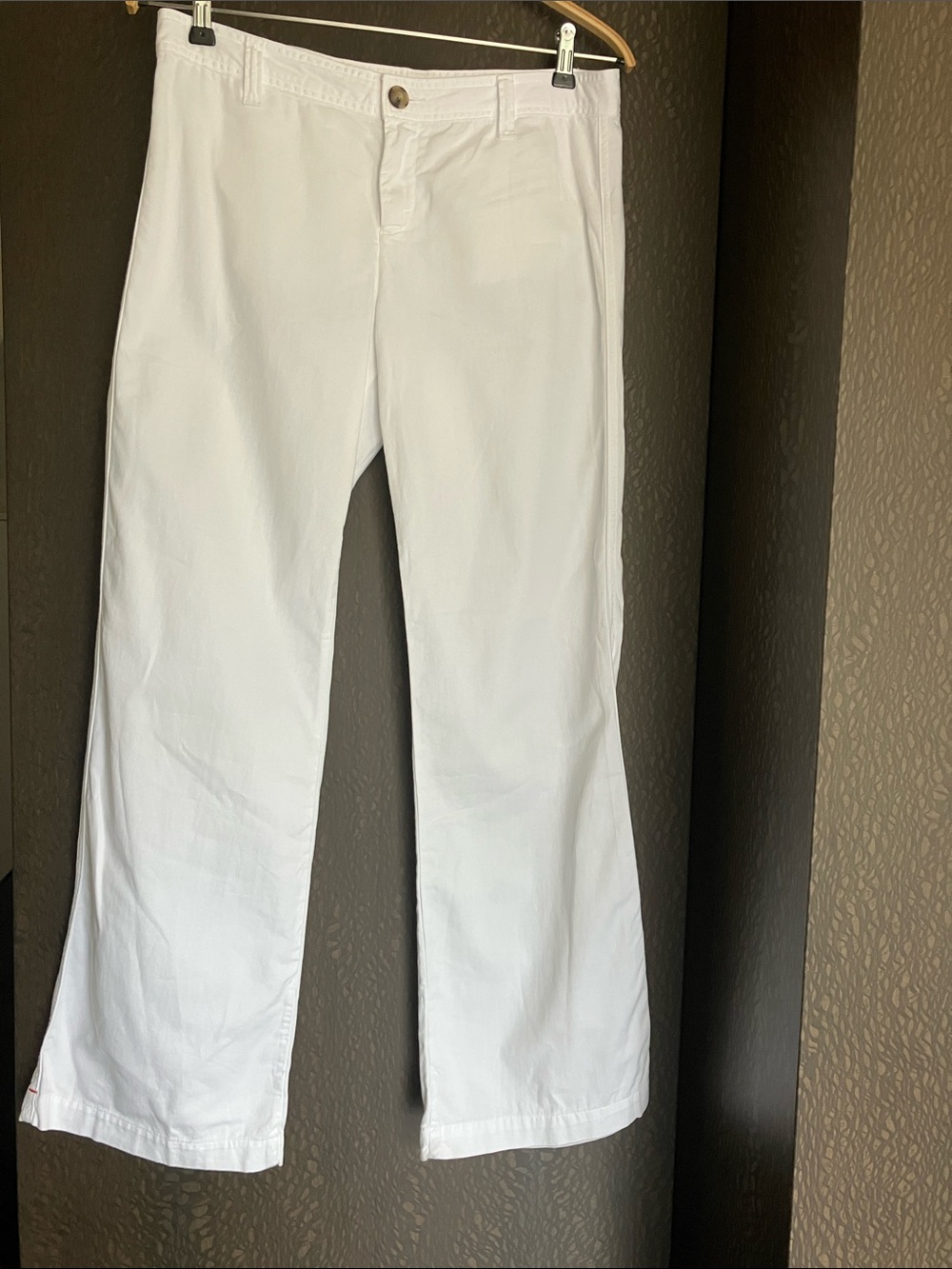 XiRENA Emmanuelle Pant- Blanc/White Lightweight Cotton Fit & Flare Cut Size 30